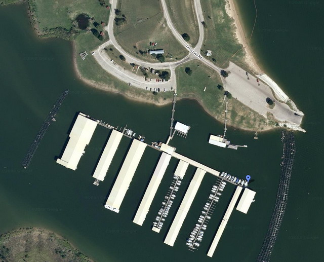 Close up of Fun Time Sailing boat location