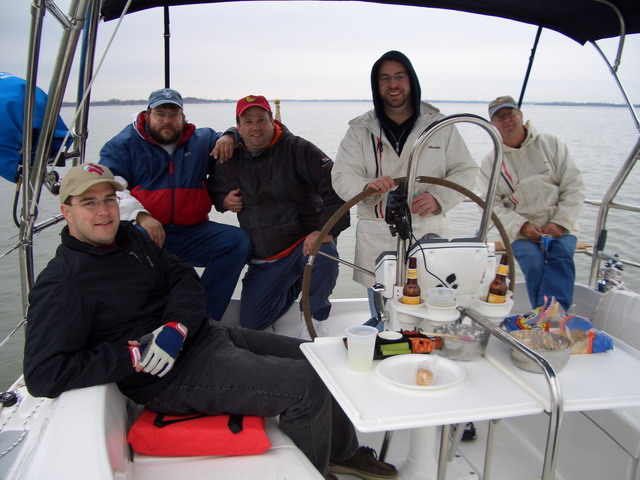 Sailing on Lake Lavon